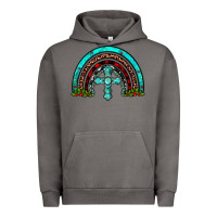 Pigment Tornado cross christmas rainbow Urban Hoodie - JahusDesignShop