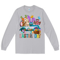 Moon Dust Easter Day With Truck Long Sleeve Tee - BundleAndBundleShop