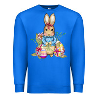 True Royal easter bunny and eggs Premium Sweatshirt - AdoDesignShop