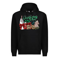 Black christmas vibes Premium Hoodie - SublimationCraftShop
