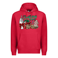 Cardinal christmas vibes Premium Hoodie - SublimationCraftShop