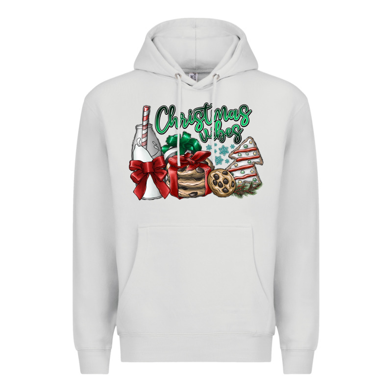 Christmas Vibes Premium Hoodie by SublimationCraftShop | Teevron