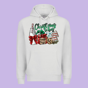 Christmas Vibes Premium Hoodie Designed By Sublimationcraftshop