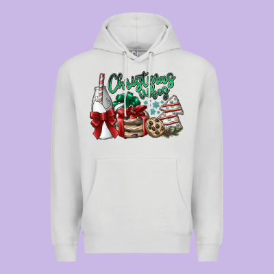 Christmas Vibes Premium Hoodie Designed By Sublimationcraftshop