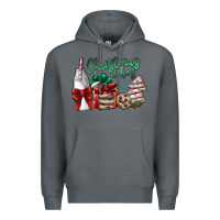 Rock christmas vibes Premium Hoodie - SublimationCraftShop