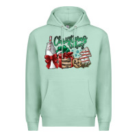 Seafoam christmas vibes Premium Hoodie - SublimationCraftShop