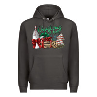 Smoke christmas vibes Premium Hoodie - SublimationCraftShop