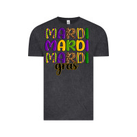 Vintage Black mardi mardi mardi gras Vintage Tee - OliviaCreatesArt