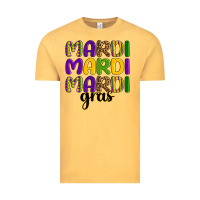 Vintage Mustard mardi mardi mardi gras Vintage Tee - OliviaCreatesArt