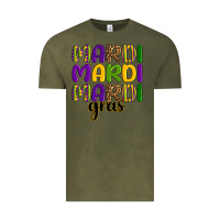 Vintage Olive mardi mardi mardi gras Vintage Tee - OliviaCreatesArt