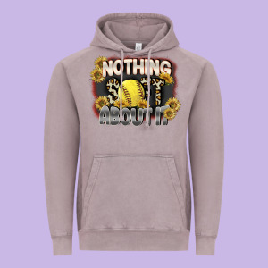 Nothing Soft About It Vintage Hoodie Designed By Fadigitalartstudio