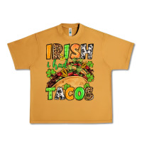 Peanut Butter St. Patrick's Irish i had tacos Urban Heavy Tee - OliviaCreatesArt