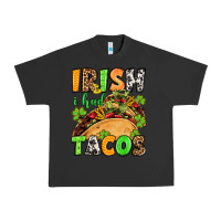 Pigment Black St. Patrick's Irish i had tacos Urban Heavy Tee - OliviaCreatesArt