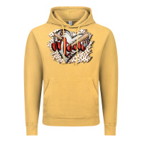 Vintage Mustard baseball mom Vintage Hoodie - FaDigitalArtStudio