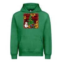 Emerald snowman trees coaster Urban Hoodie - JahusDesignShop