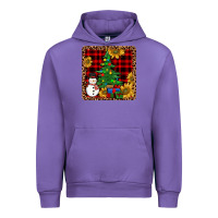 Tulip snowman trees coaster Urban Hoodie - JahusDesignShop