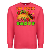 Cardinal un poco sabor with taco and pepper Premium Sweatshirt - AdoDesignShop