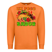 Carrot un poco sabor with taco and pepper Premium Sweatshirt - AdoDesignShop
