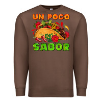 Chestnut un poco sabor with taco and pepper Premium Sweatshirt - AdoDesignShop
