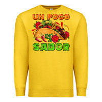 Lemon un poco sabor with taco and pepper Premium Sweatshirt - AdoDesignShop