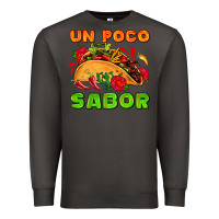 Smoke un poco sabor with taco and pepper Premium Sweatshirt - AdoDesignShop