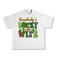 Lunar Rock St. Patrick's Somebody’s lucky ass wife Urban Heavy Tee - OliviaCreatesArt