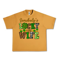 Peanut Butter St. Patrick's Somebody’s lucky ass wife Urban Heavy Tee - OliviaCreatesArt