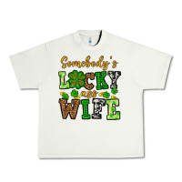 Pistachio St. Patrick's Somebody’s lucky ass wife Urban Heavy Tee - OliviaCreatesArt