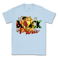 Dusty Blue black prince Classic Tee - CowGirlArtShop