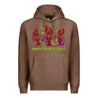 Chestnut happy crawdi gras mardi gras carnival Premium Hoodie - Jasminsmagicworld