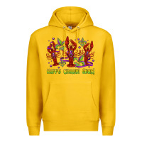 Lemon happy crawdi gras mardi gras carnival Premium Hoodie - Jasminsmagicworld