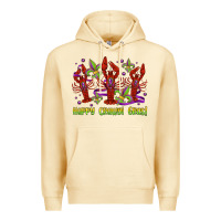 Pina Colada happy crawdi gras mardi gras carnival Premium Hoodie - Jasminsmagicworld