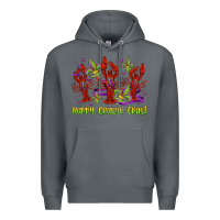 Rock happy crawdi gras mardi gras carnival Premium Hoodie - Jasminsmagicworld