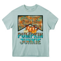 Arona Pumpkin junkie Heavy Core Tee - NancyCooperArtShop