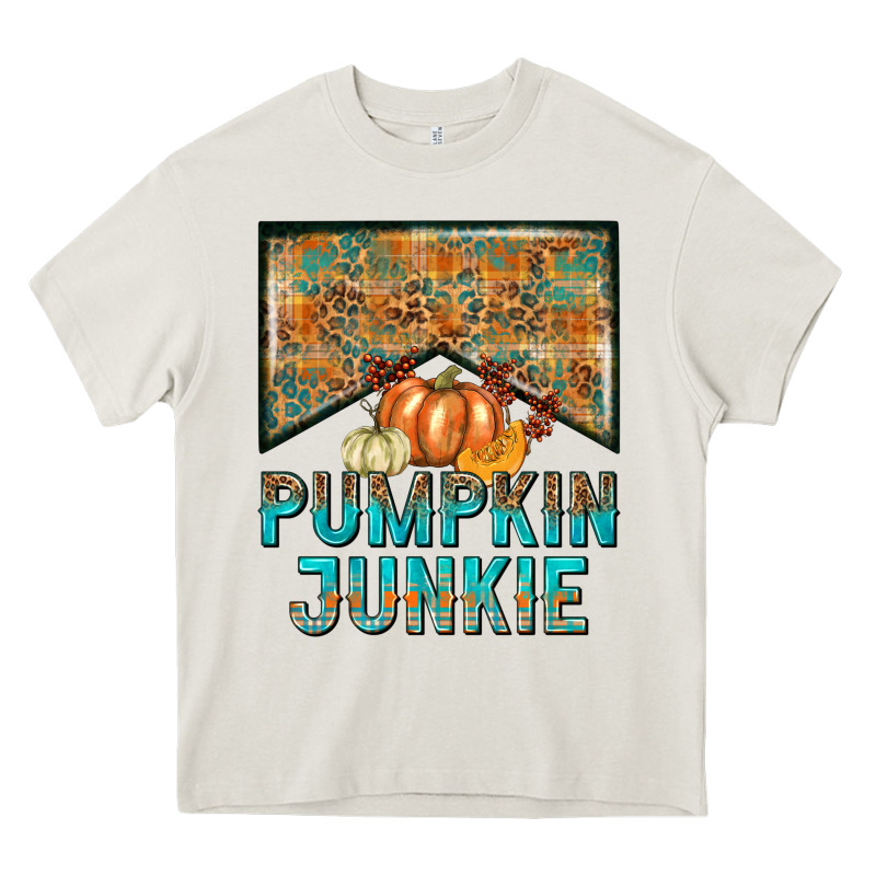Pumpkin Junkie Heavy Core Tee by NancyCooperArtShop | Teevron