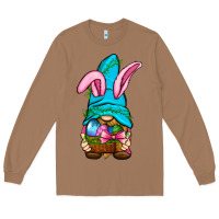 Toasted Coconut Easter Wicker Basket Gnome Long Sleeve Tee - BundleAndBundleShop