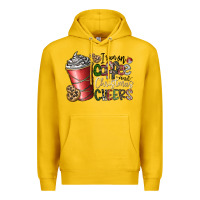 Lemon I Run On Coffee And Christmas Cheers Premium Hoodie - CowhideDigitalArt