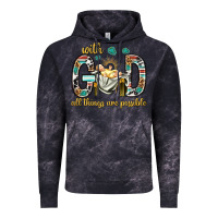 Cloud Black with god all things are possible with baby jesus bbs Vintage Hoodie - BundleAndBundleShop