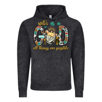 With God All Things Are Possible With Baby Jesus Bbs Vintage Hoodie | Teevron