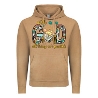 Vintage Camel with god all things are possible with baby jesus bbs Vintage Hoodie - BundleAndBundleShop