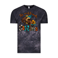 Cloud Black the world needs more cowboys Vintage Tee - OliviaCreatesArt