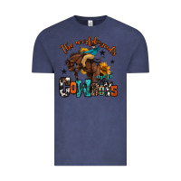 Vintage Denim the world needs more cowboys Vintage Tee - OliviaCreatesArt