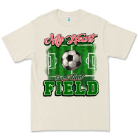 Bone My heart is on that court Soccer Premium Tee - HowdyJamesFarm