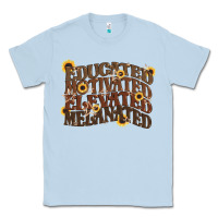Dusty Blue educated motivated elevated melanated juneteenth Classic Tee - CowGirlArtShop