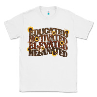 White educated motivated elevated melanated juneteenth Classic Tee - CowGirlArtShop
