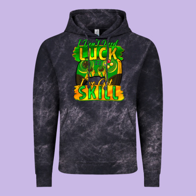 I Don't Need Luck I've Got Skill St. Patricks Day Vintage Hoodie Designed By Fadigitalartstudio