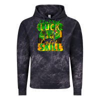 Cloud Black I don't need luck i've got skill st. patricks day Vintage Hoodie - FaDigitalArtStudio