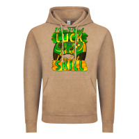 Vintage Coffee I don't need luck i've got skill st. patricks day Vintage Hoodie - FaDigitalArtStudio