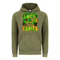 Vintage Olive I don't need luck i've got skill st. patricks day Vintage Hoodie - FaDigitalArtStudio