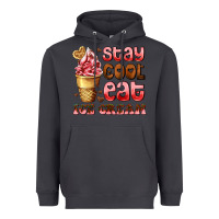Smoke stay cool eat ice cream Heavyweight Hoodie - AdoDesignShop